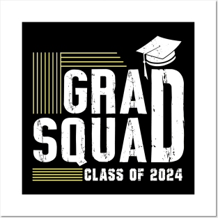 Grad Squad Class Of 2024 Posters and Art